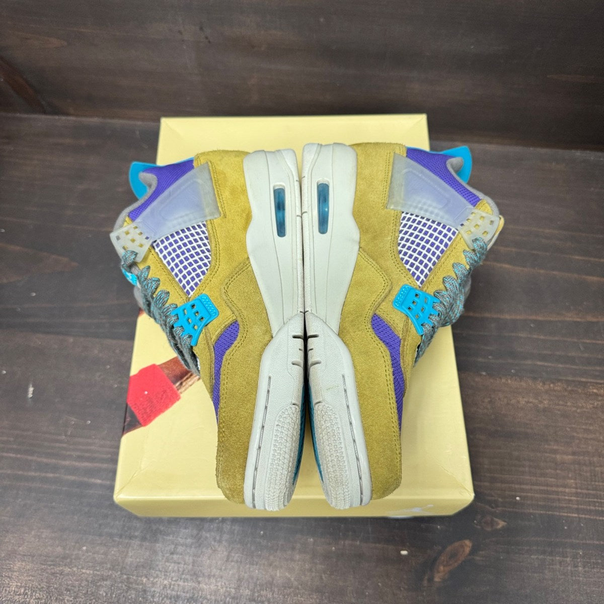 Jordan 4 Retro SP 30th Anniversary Union Desert Moss - Image 4