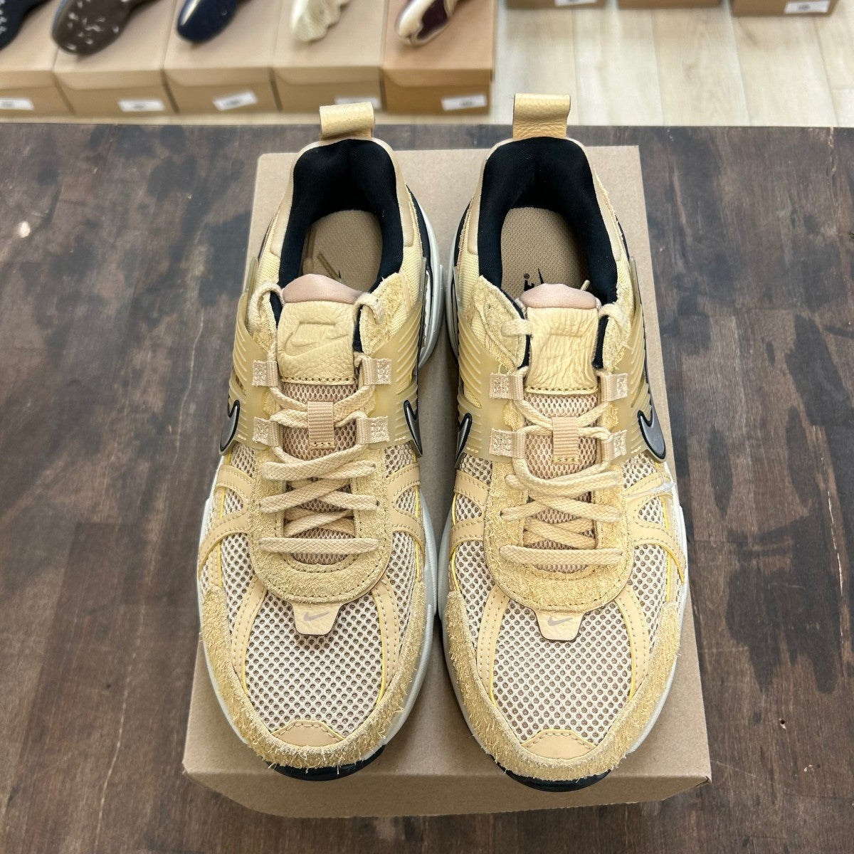 Nike V2K Run Sesame (Women's) Size 10W (Pre-Owned) - Image 2