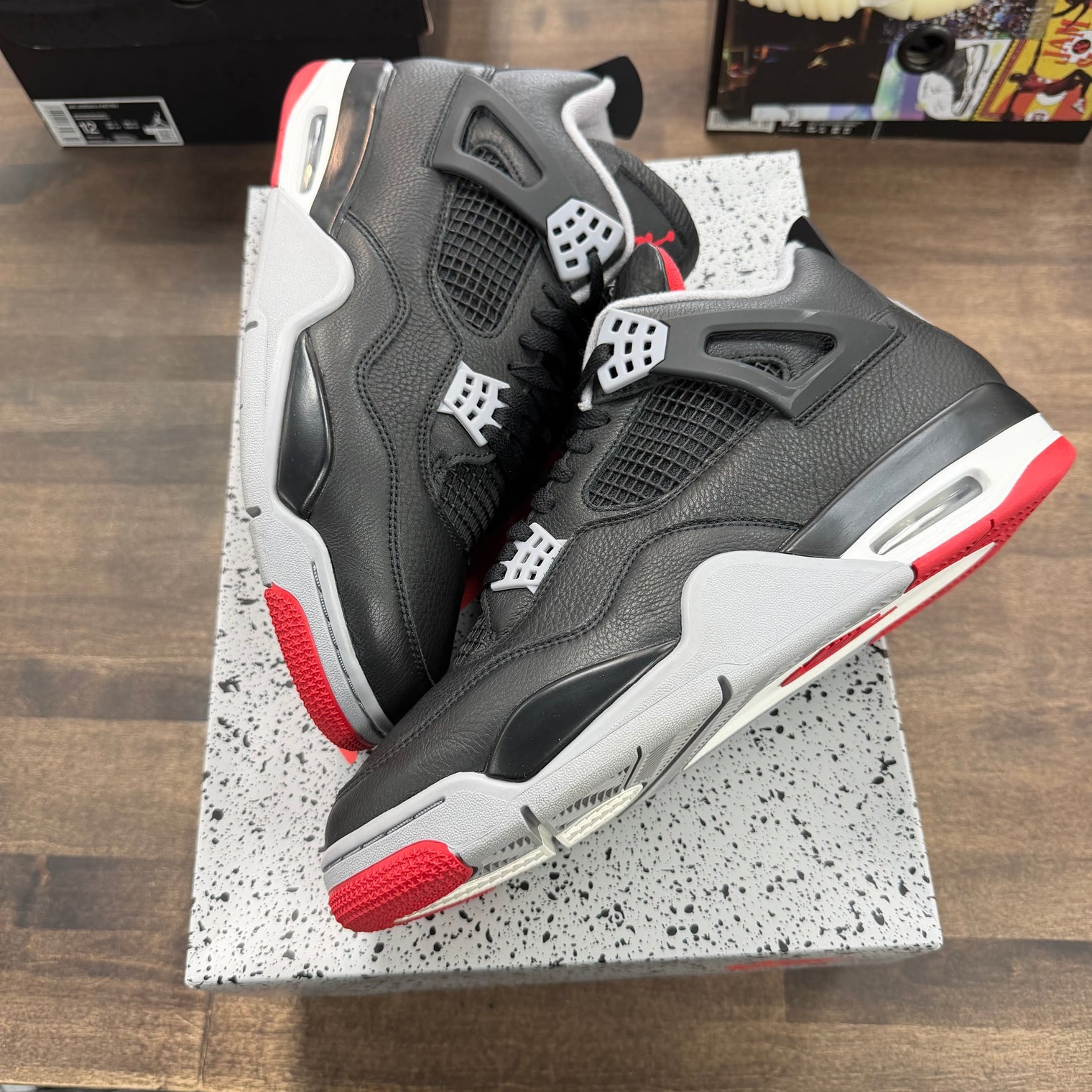 Bred Reimagined Jordan 4 Retro (USED)