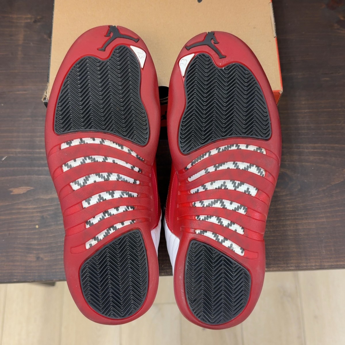 Jordan 12 Retro Cherry (2023) Size 10.5 (Pre-Owned) - Image 8