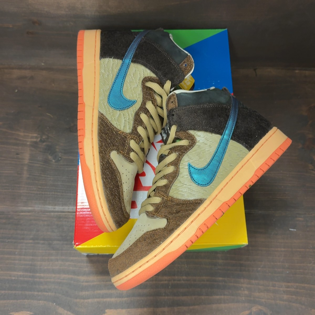 Nike SB Dunk High Concepts Turdunken (Special Box) Size 9 (Pre-Owned) - Image 2