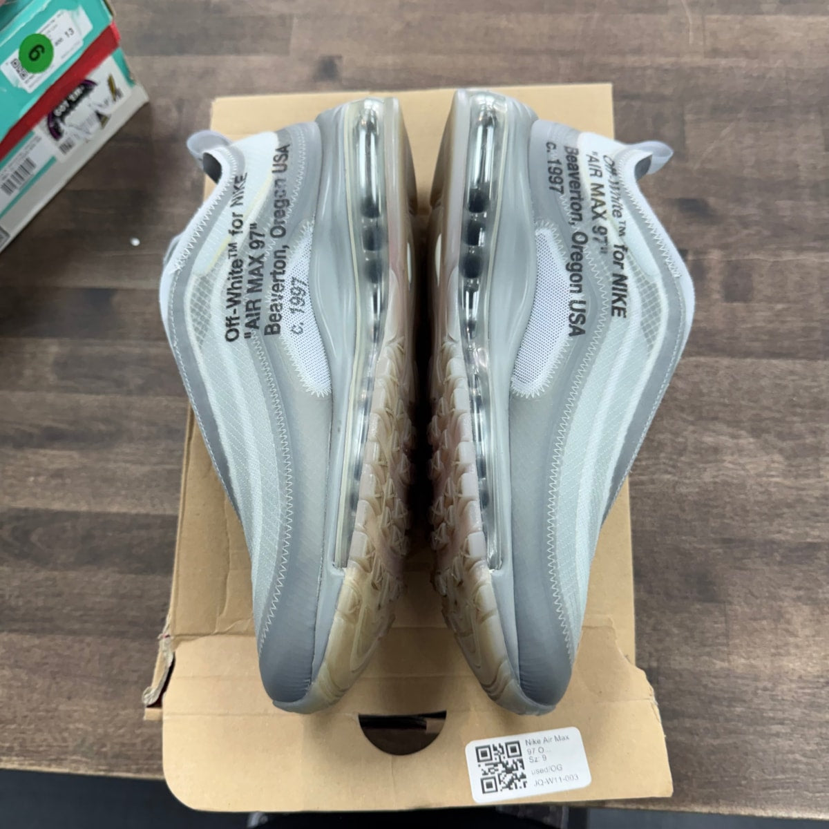 Nike Air Max 97 Off-White Menta - Image 3