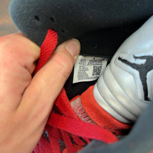 Jordan 5 Retro Raging Bull Red (2021) Size 11.5 (Pre-Owned) - aux
