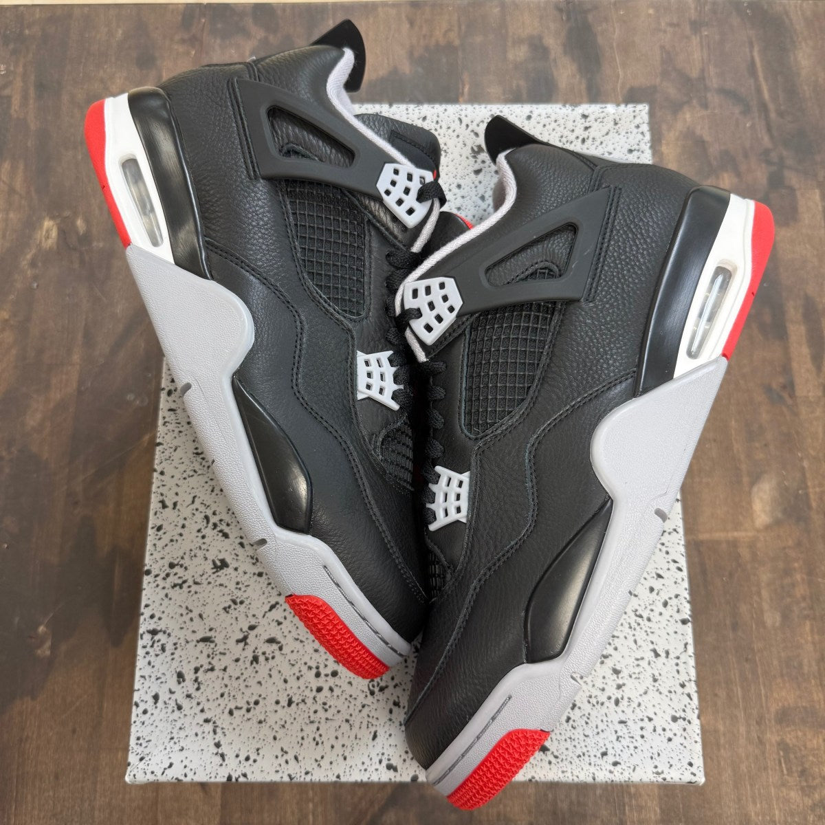 Jordan 4 Retro Bred Reimagined - Image 1