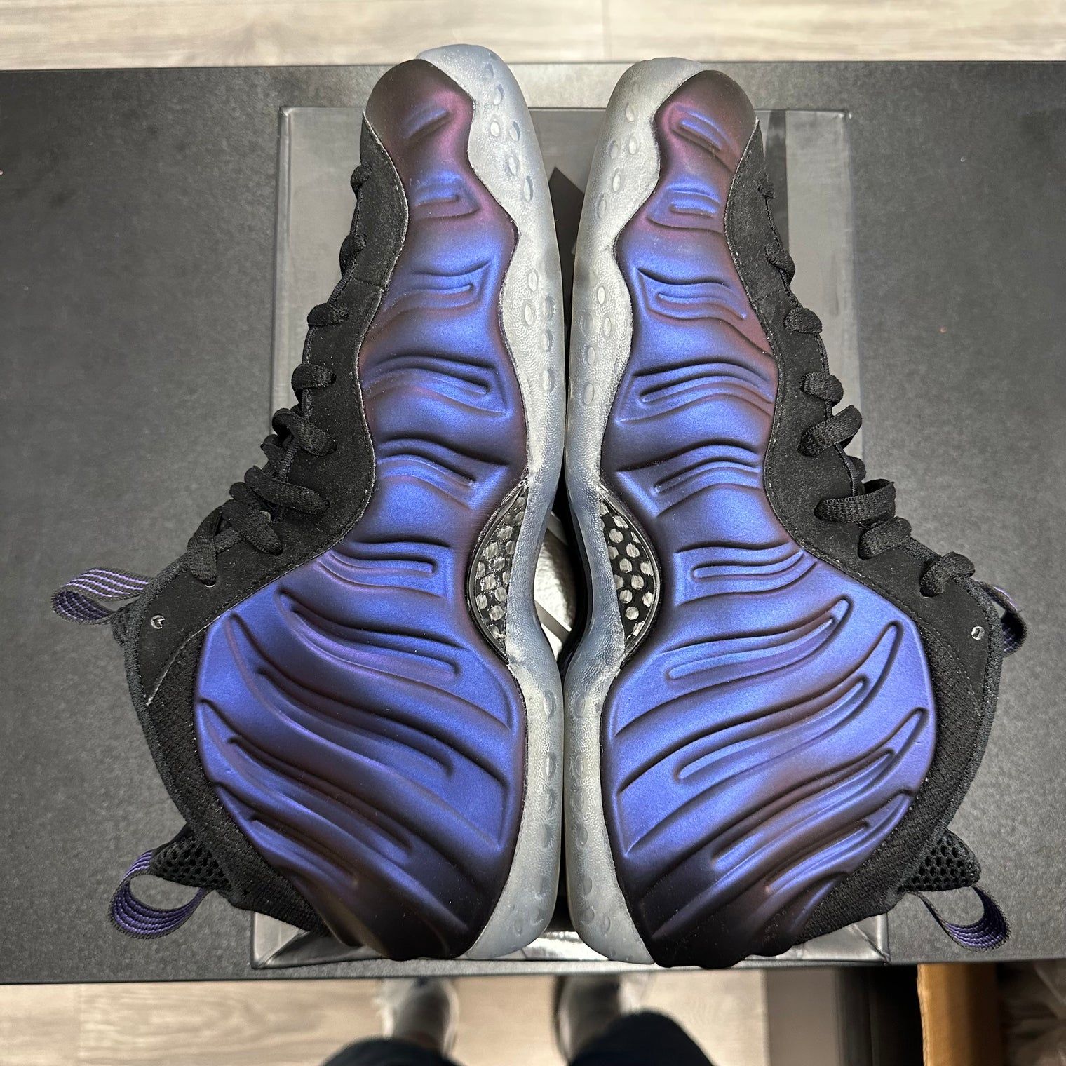 Nike Air Foamposite Egg Plant 2017(USED)