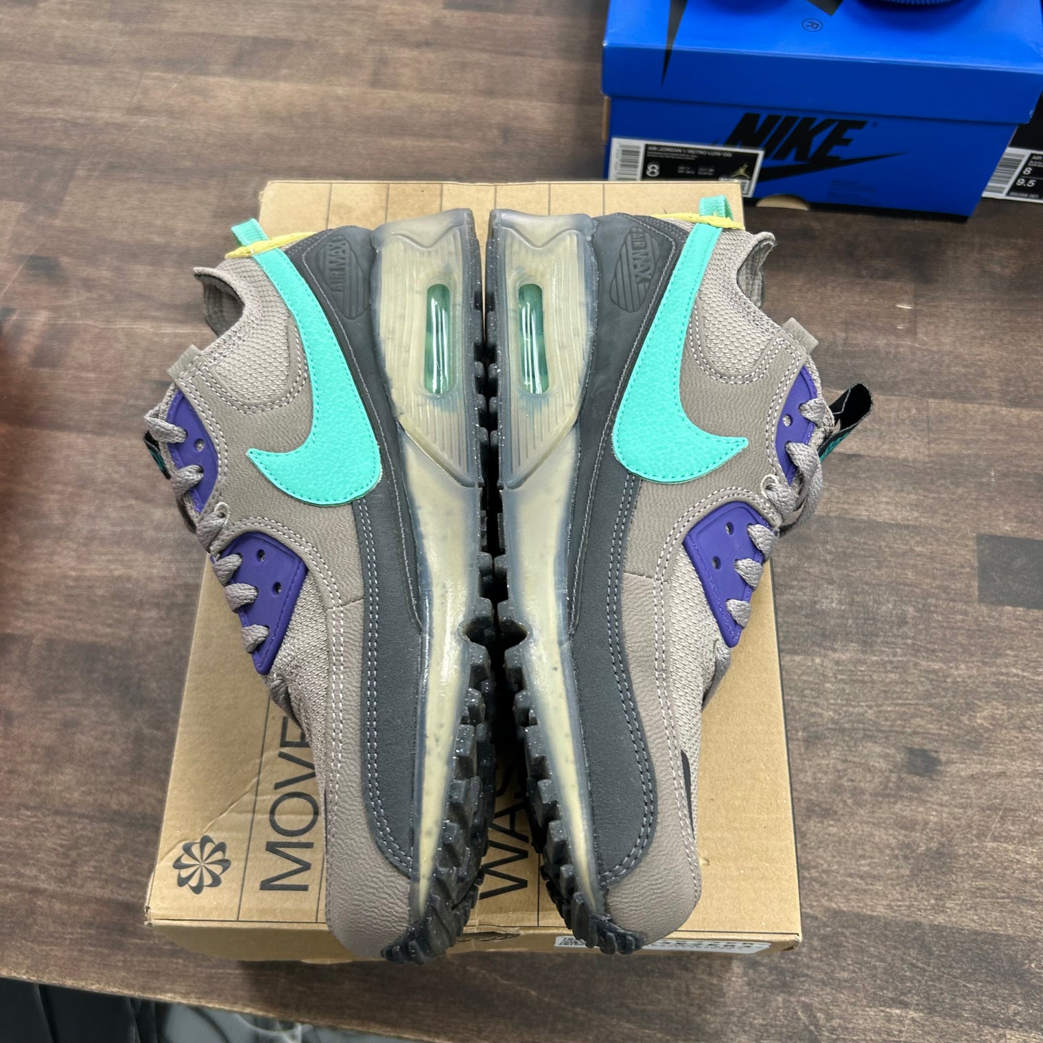 Nike Air Max 90 Terrascape Moon Fossil Light Menta (USED)