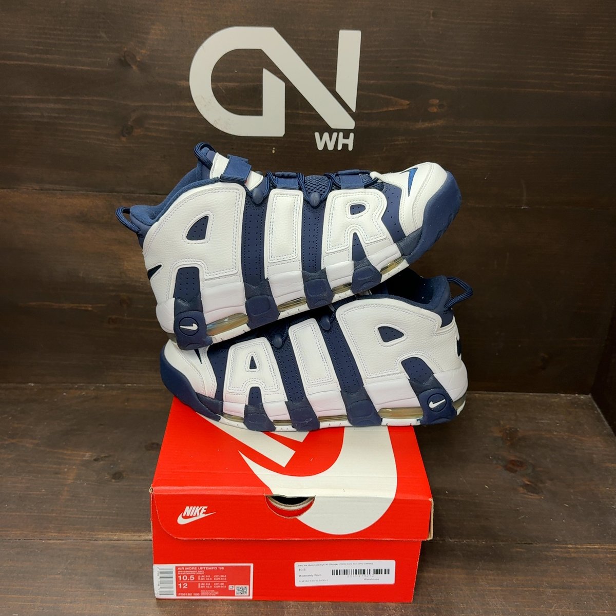 Nike Air More Uptempo 96 Olympic (2024) Size 10.5 (Pre-Owned) - front