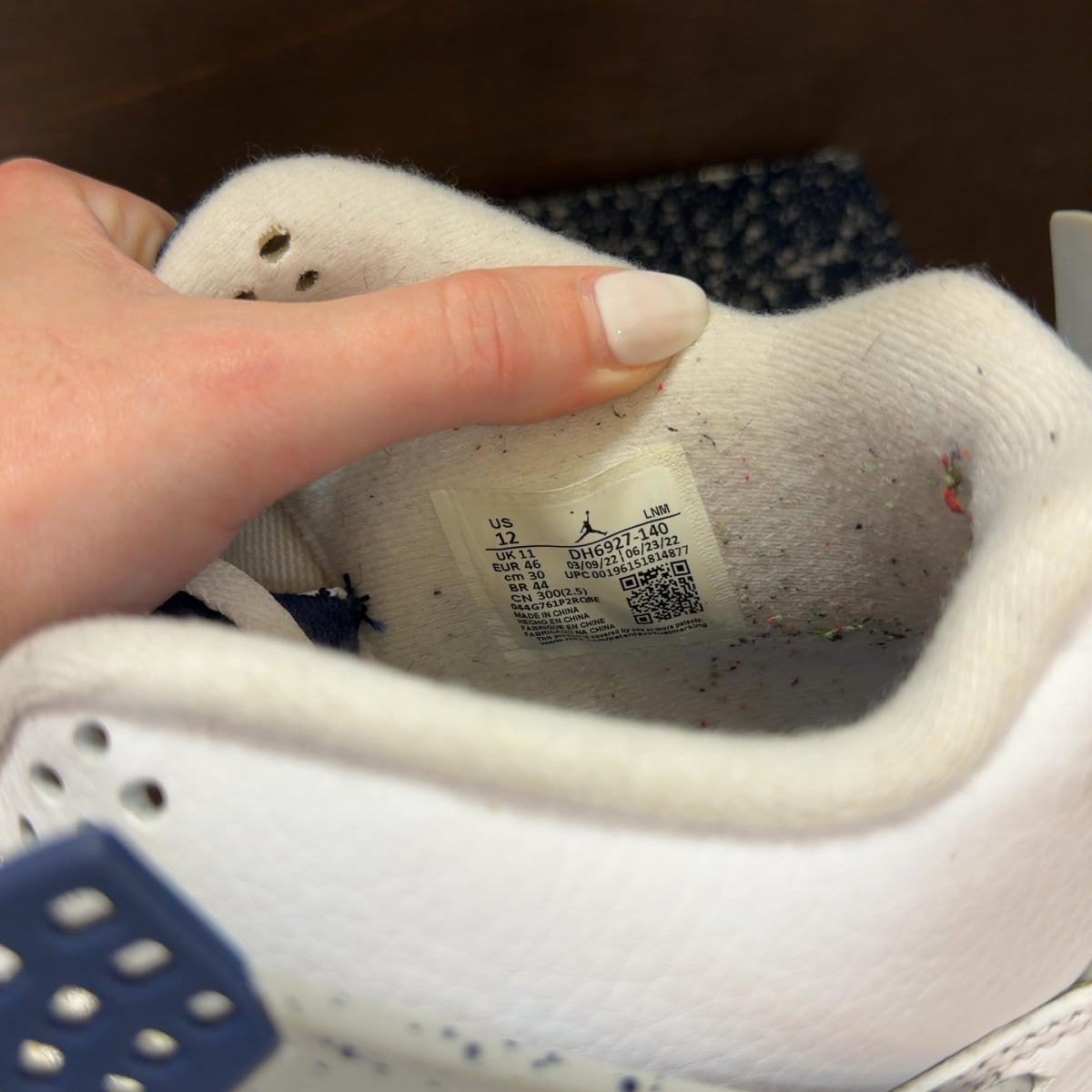 Jordan 4 Retro Midnight Navy - Image 7