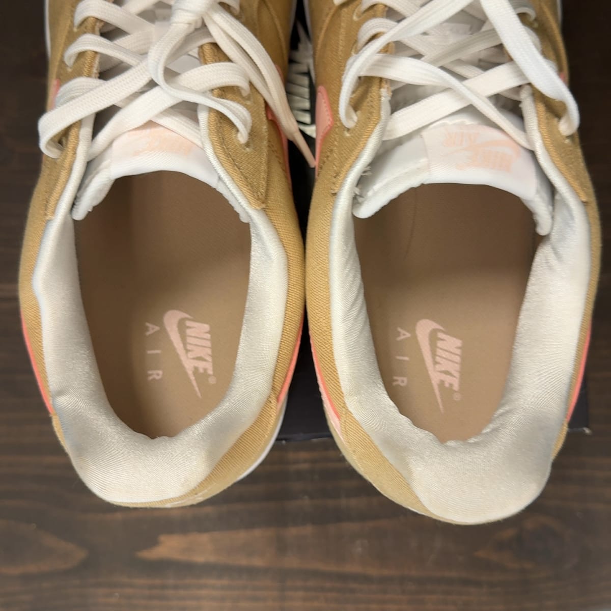 Nike Air Force 1 Low Linen Canvas Size 14 (Pre-Owned) - aux