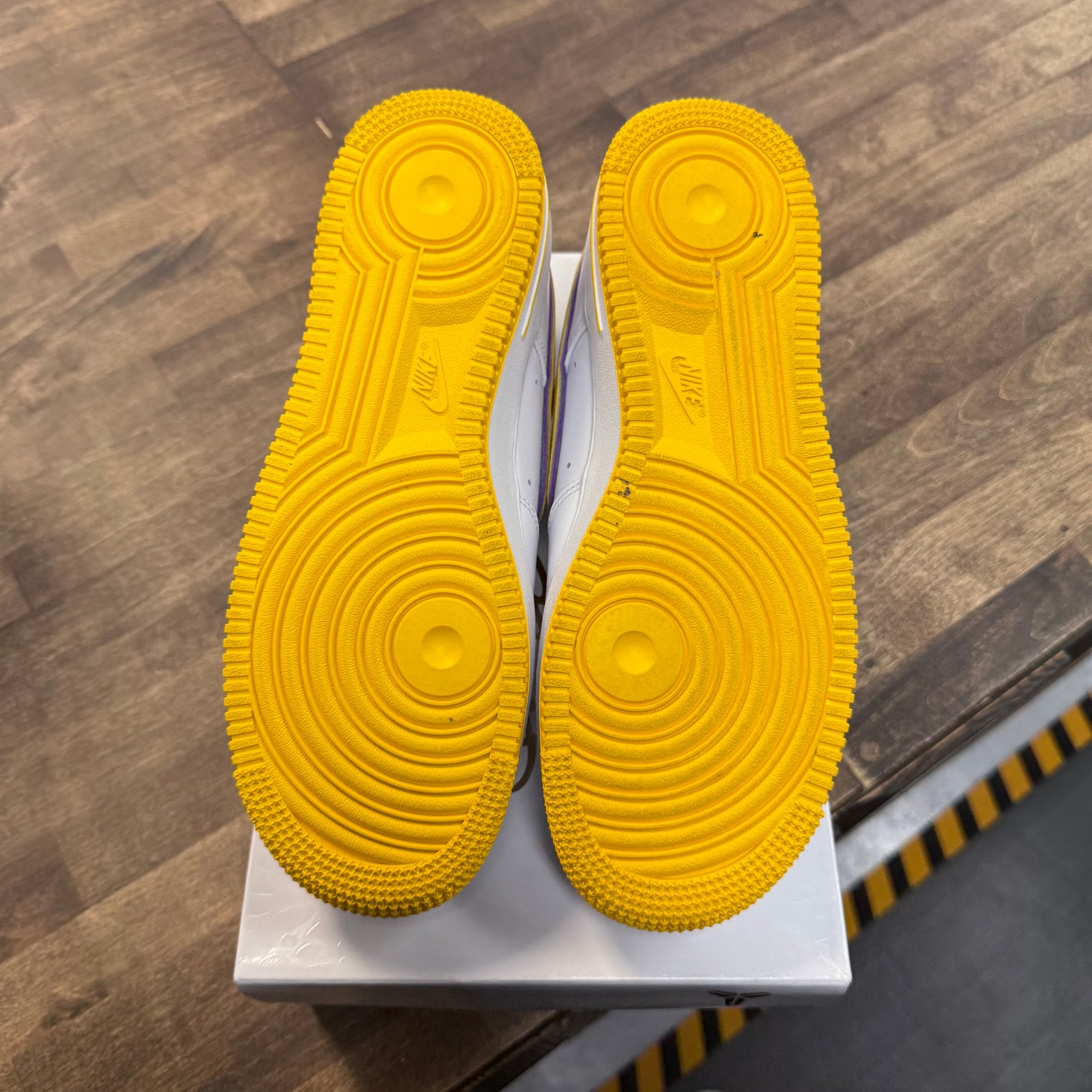 Kobe Bryant Lakers Home Nike Air Force 1 Low Retro QS (USED)