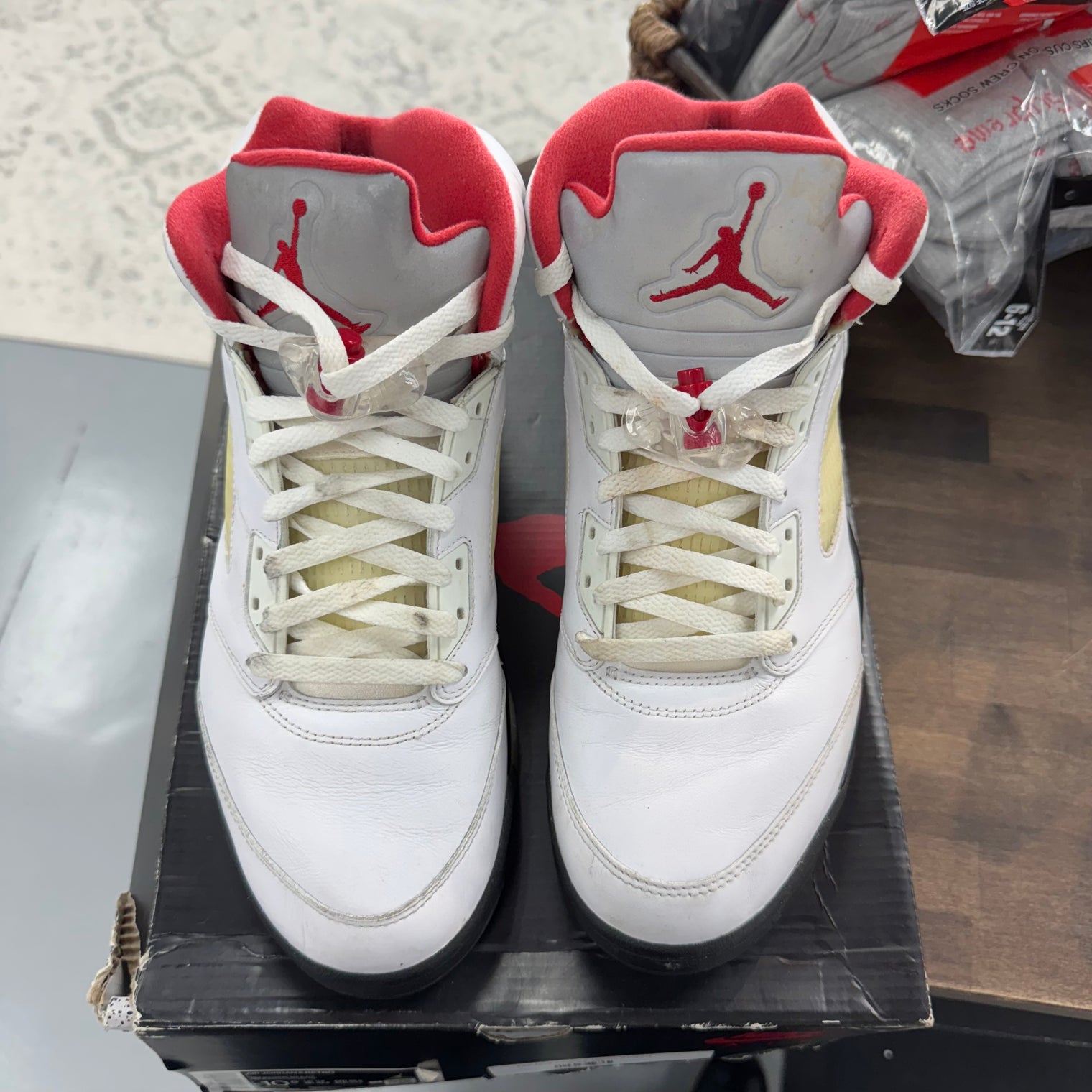 Fire Red Jordan 5 (2020) (USED)