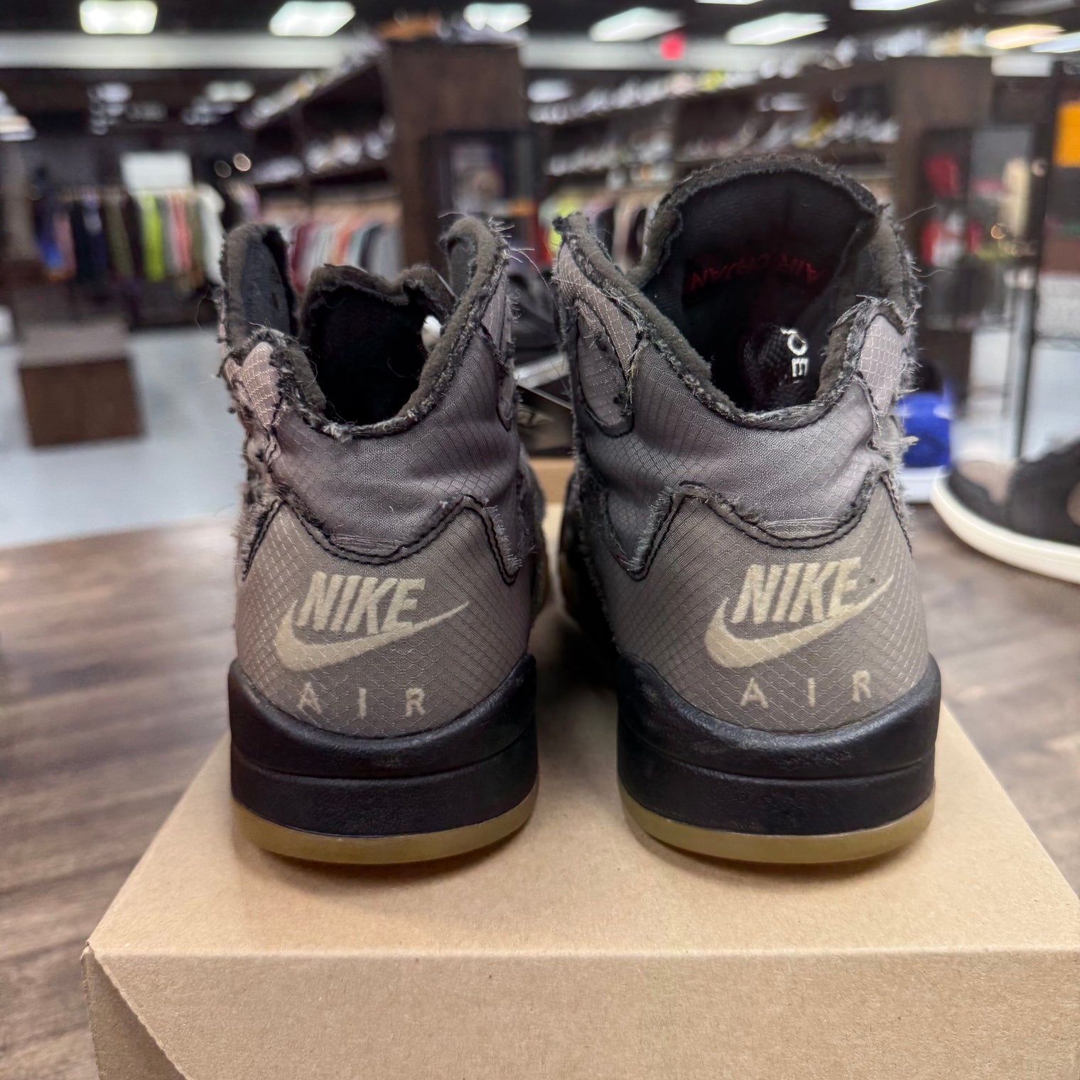 Off-White Muslin Jordan 5 Retro (USED, No Box)