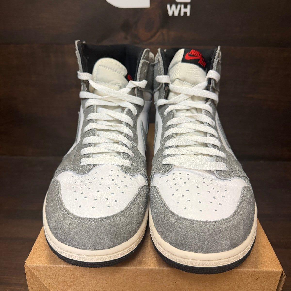 Jordan 1 Retro High OG Washed Black Size 12 (Pre-Owned) - Image 3