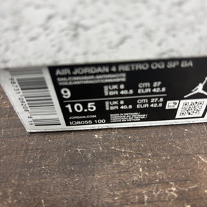 Jordan 4 Retro OG Nigel Sylvester Brick After Brick Size 9 (Pre-Owned) - aux
