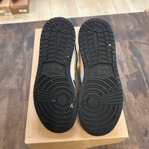Jordan 1 Mid Lakers (2022) (GS) Size 4Y (Pre-Owned) - Image 5