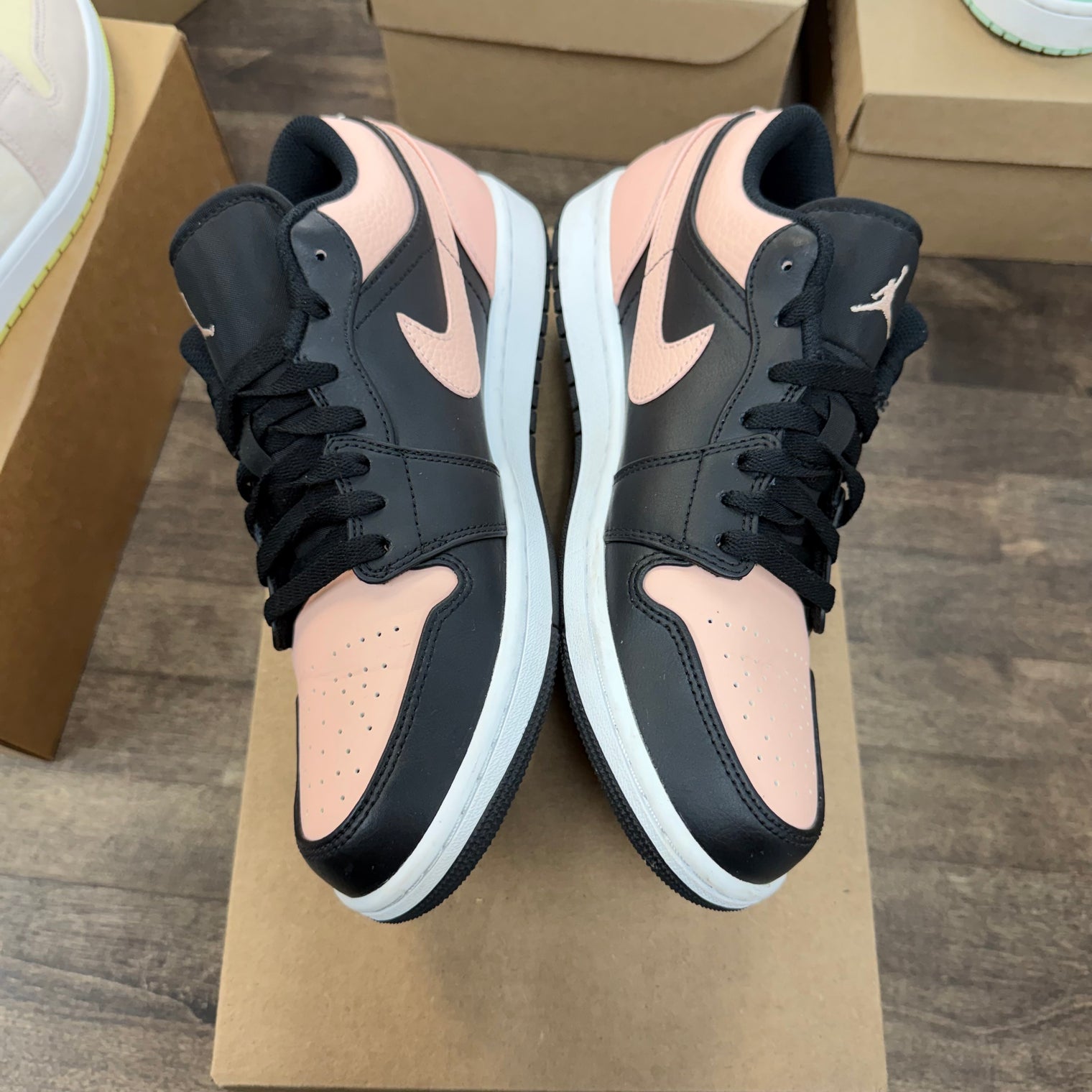 Crimson Tint Jordan 1 Low (USED, No Box)