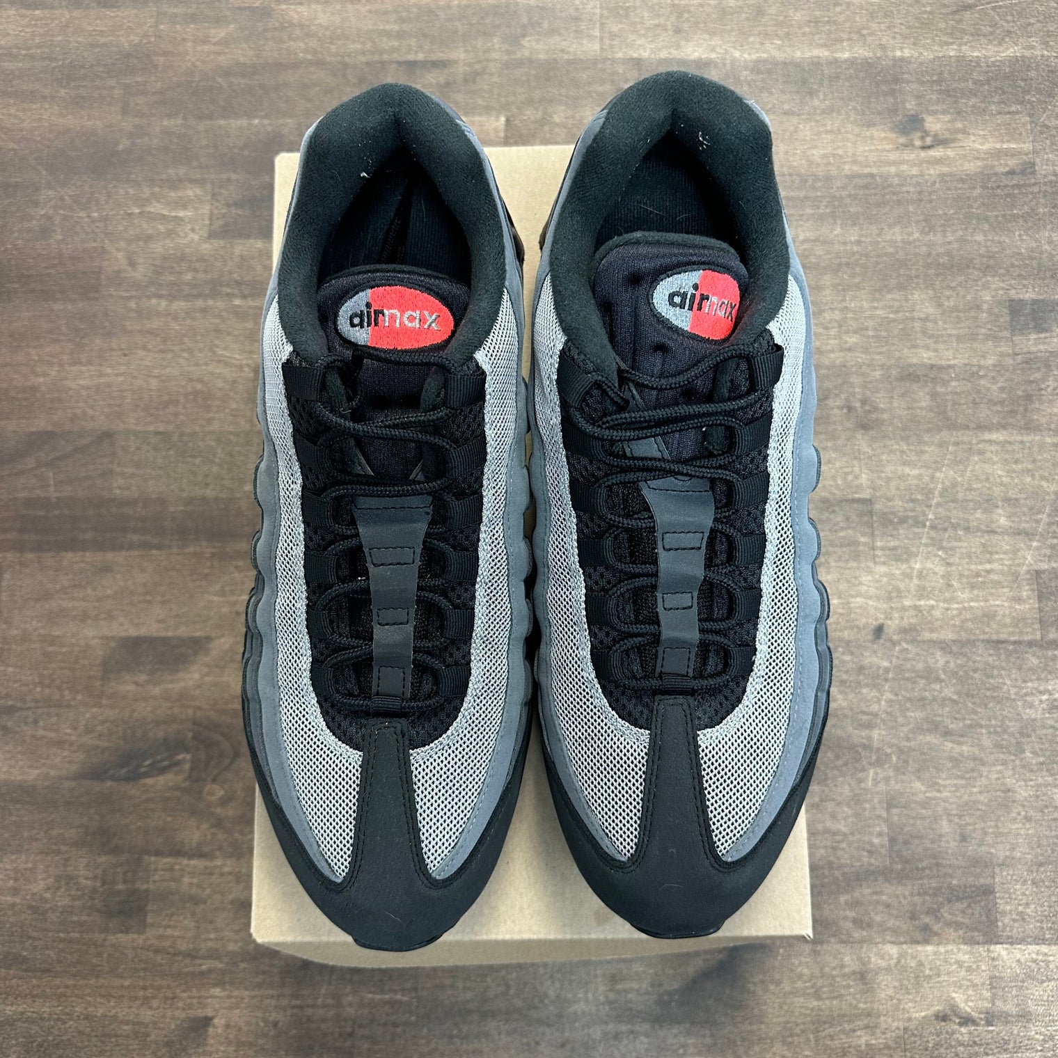 Nike Air Max 95 OG Big Bubble Bright Crimson (USED, No Box)