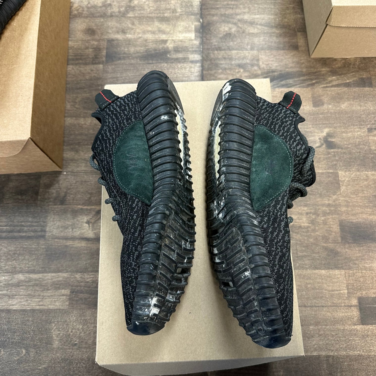 Pirate Black Yeezy 350 (USED, No Box)