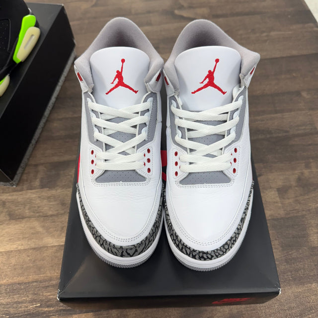Fire Red Jordan 3 (USED)