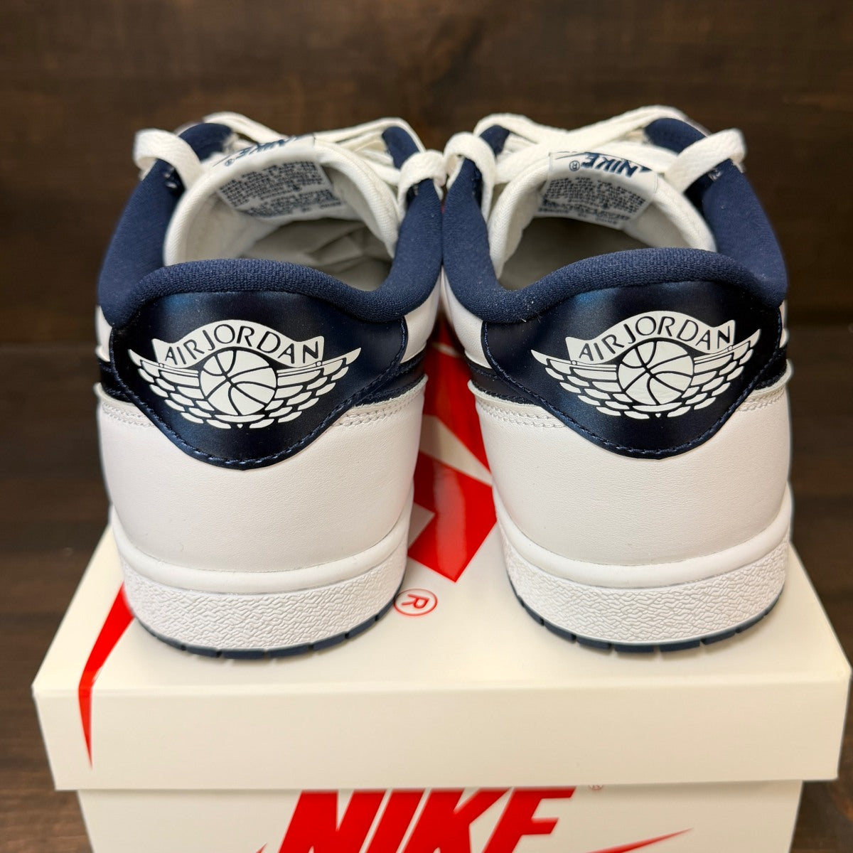 Jordan 1 Retro Low '85 Metallic Blue - Image 4