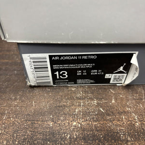 Jordan 11 Retro Cool Grey (2021) Size 13 (Pre-Owned) - aux