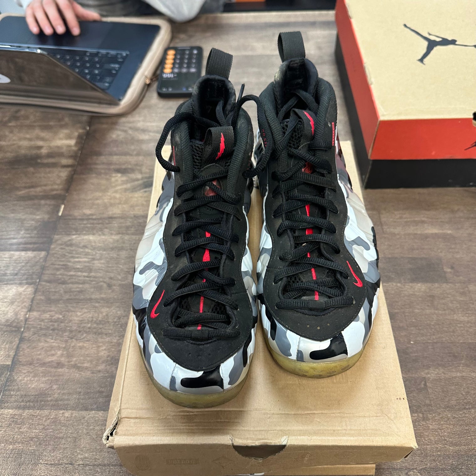 Fighter Jet Air Foamposite One (USED)