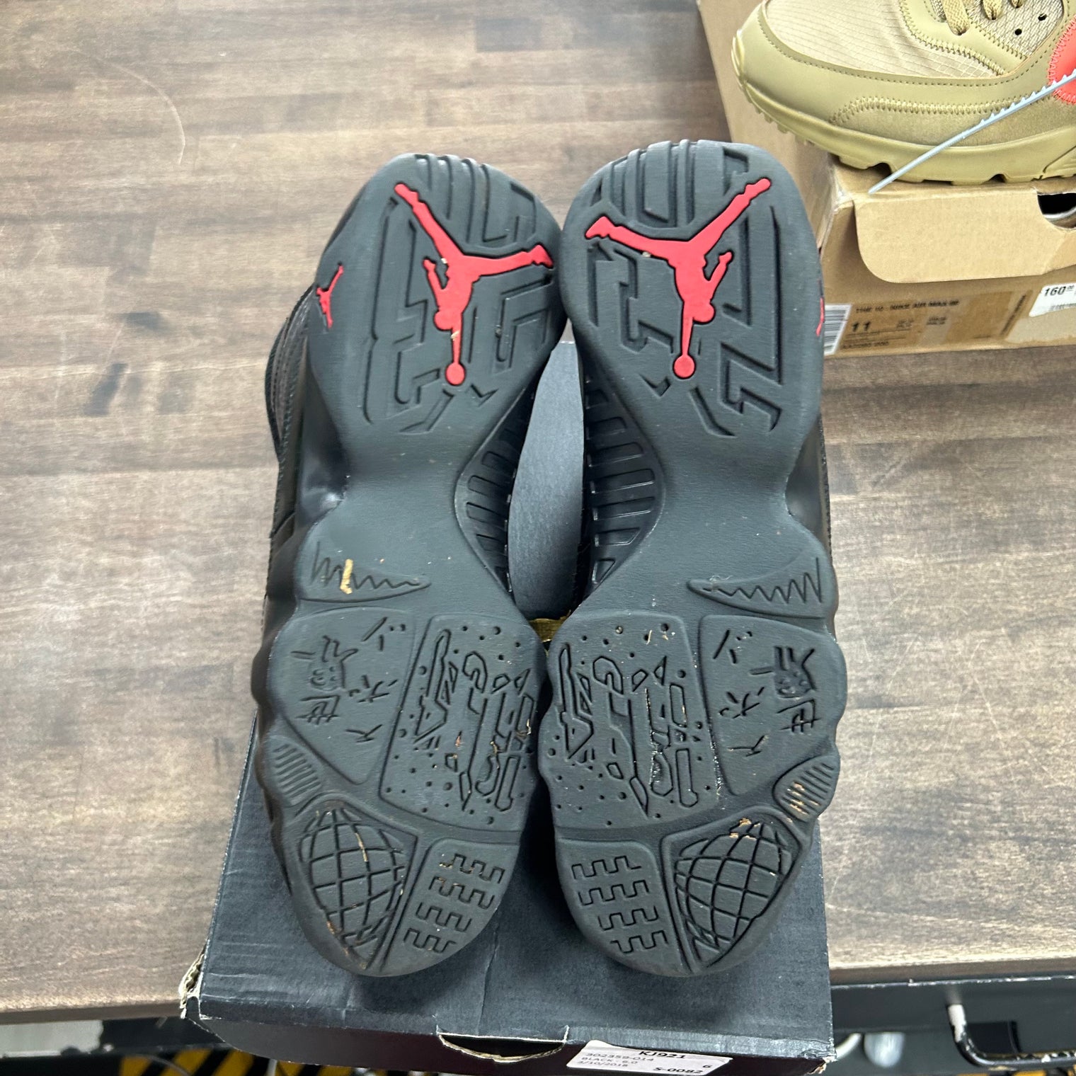 Bred Patent Jordan 9 Retro (GS) (USED)