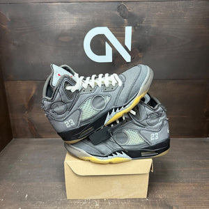 Jordan 5 Retro Off-White Muslin Size 9 (Pre-Owned) - front