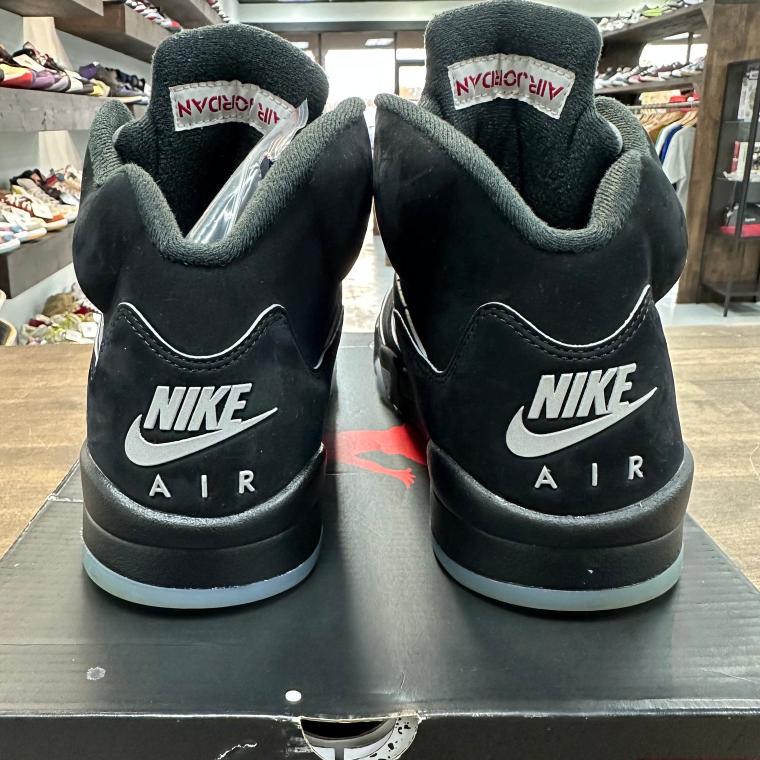 Black Metallic Jordan 5 (2025) (USED)