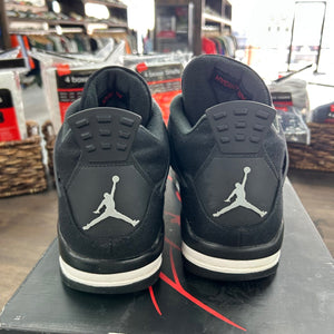 Jordan 4 Retro SE Black Canvas Size 10.5 (Pre-Owned) - Image 4