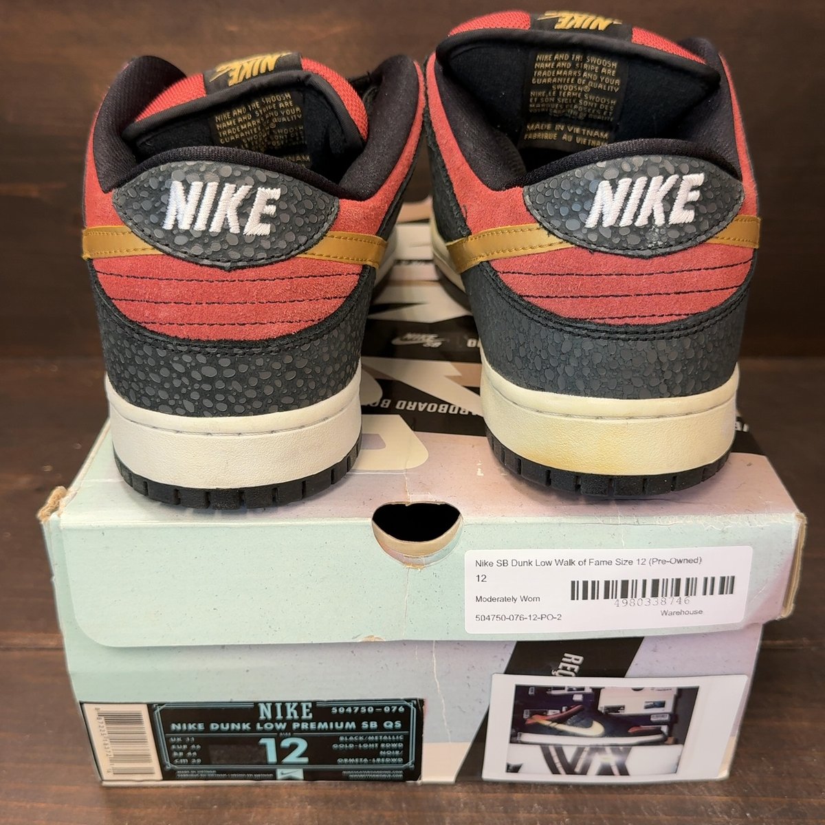 Nike SB Dunk Low Walk of Fame Size 12 (Pre-Owned) - aux