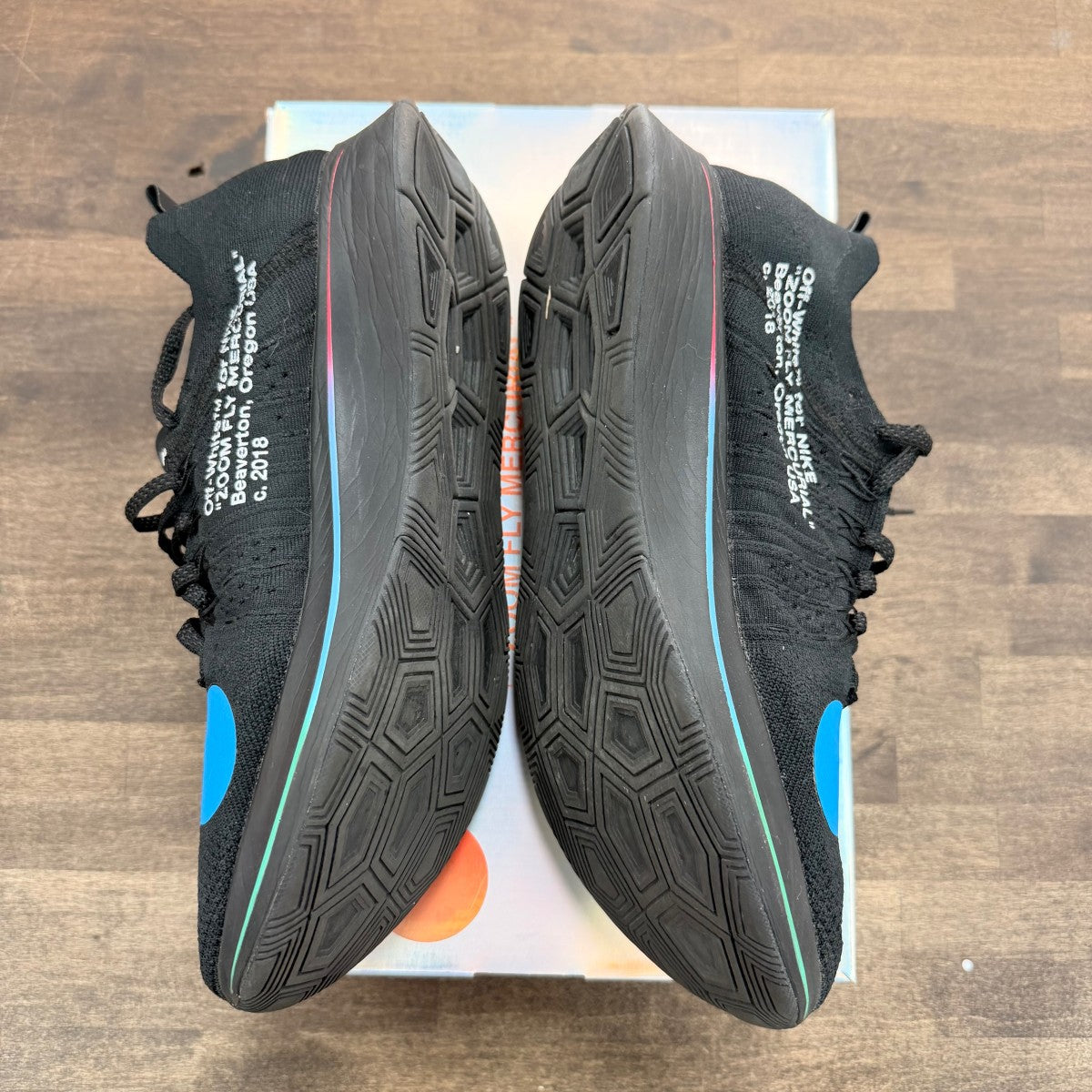 Nike Zoom Fly Mercurial Off-White Black - Image 3