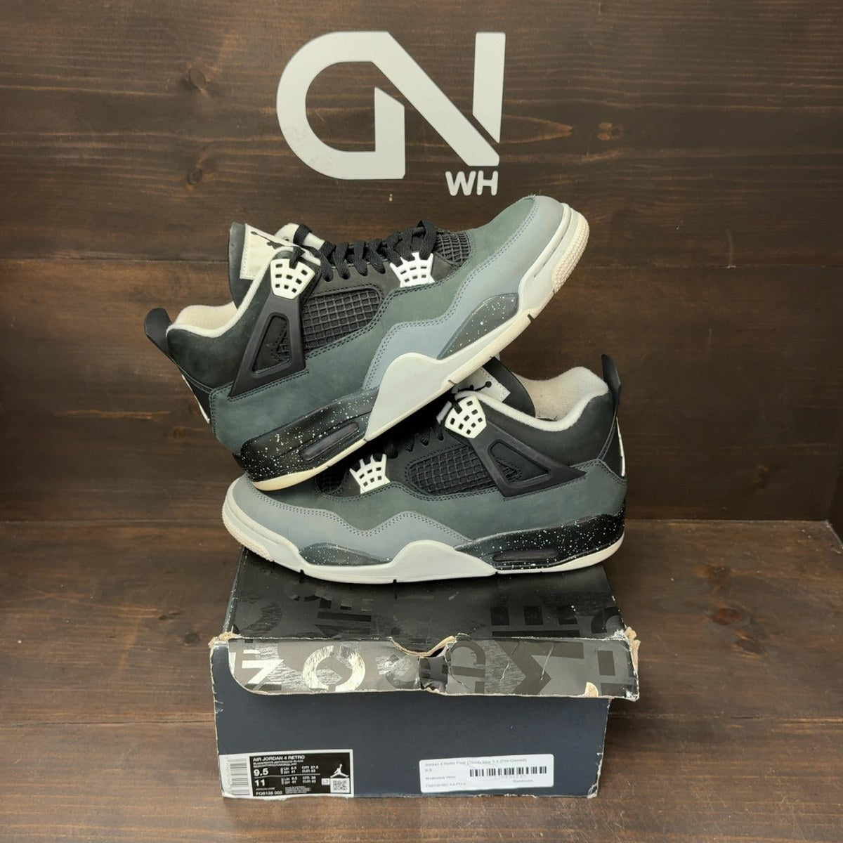 Jordan 4 Retro Fear (2024) - Image 1