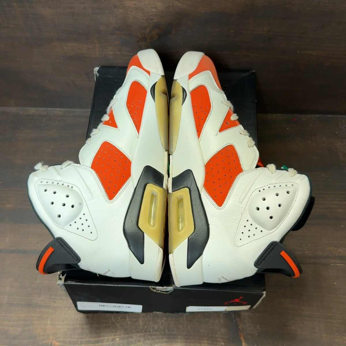 Jordan 6 Retro Gatorade Like Mike White Size 12 (Pre-Owned) - Image 5