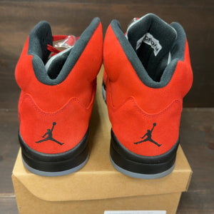 Jordan 5 Retro Raging Bull Red (2021) Size 12 (Pre-Owned) - aux