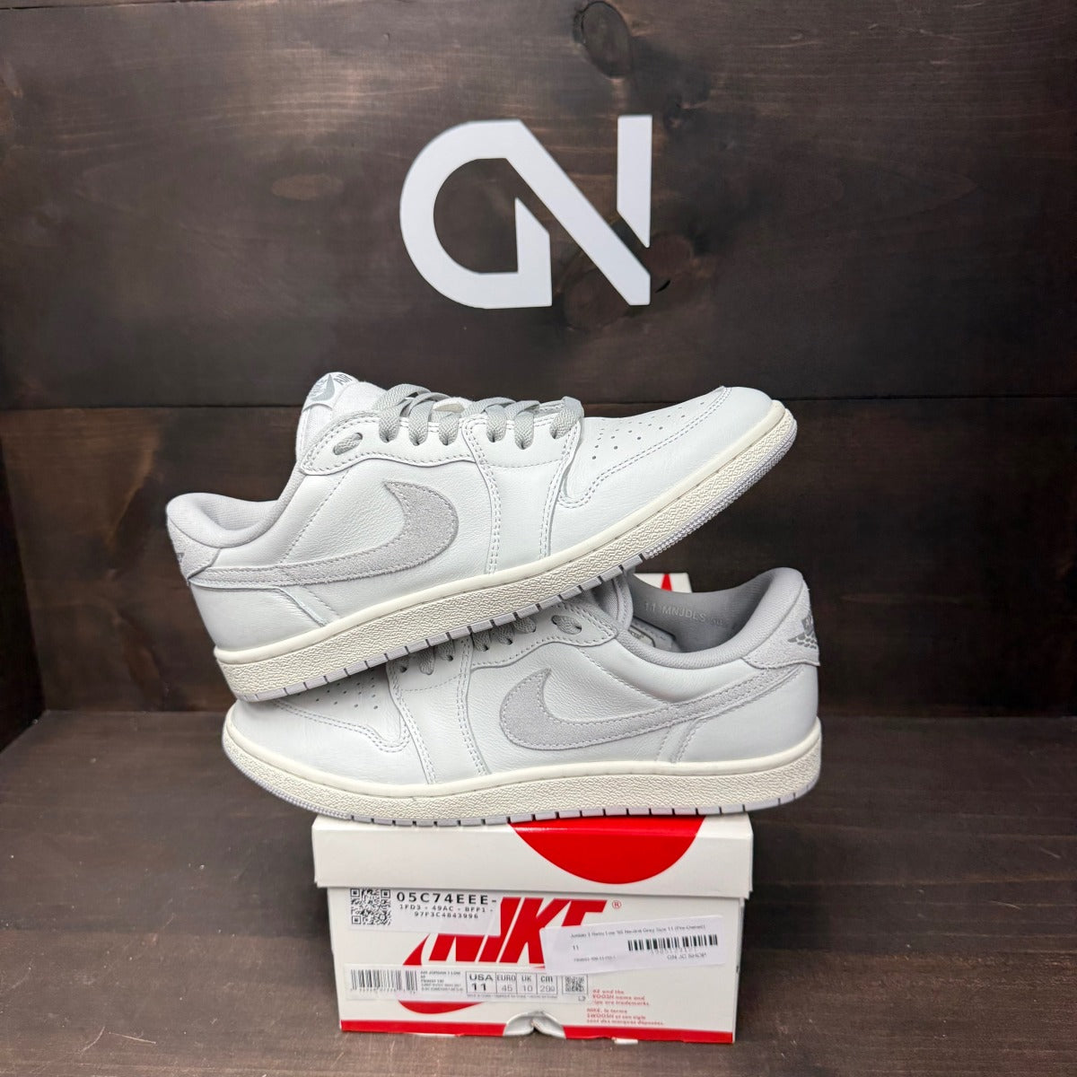 Jordan 1 Retro Low '85 Neutral Grey - Image 1