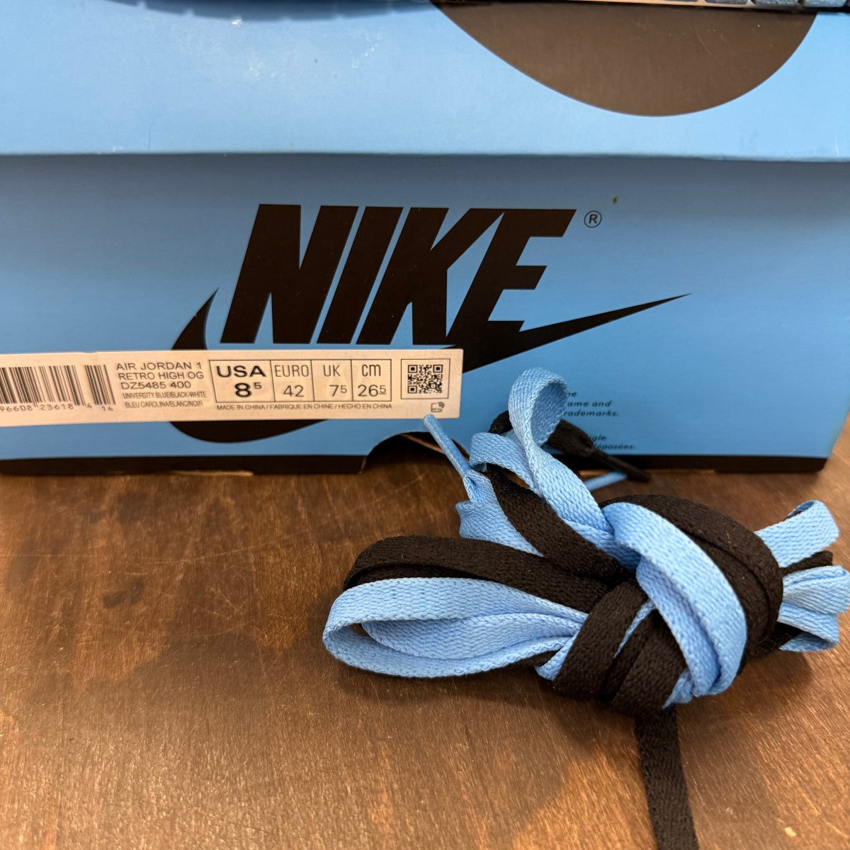 Jordan 1 Retro High OG UNC Toe - Image 6