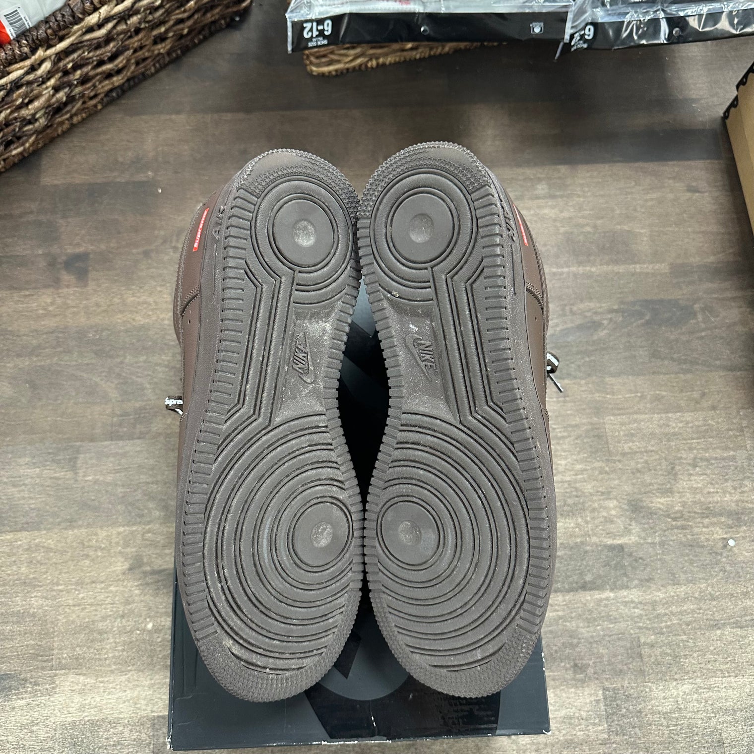 Nike Air Force 1 Low Supreme Baroque Brown (US 11) (USED)