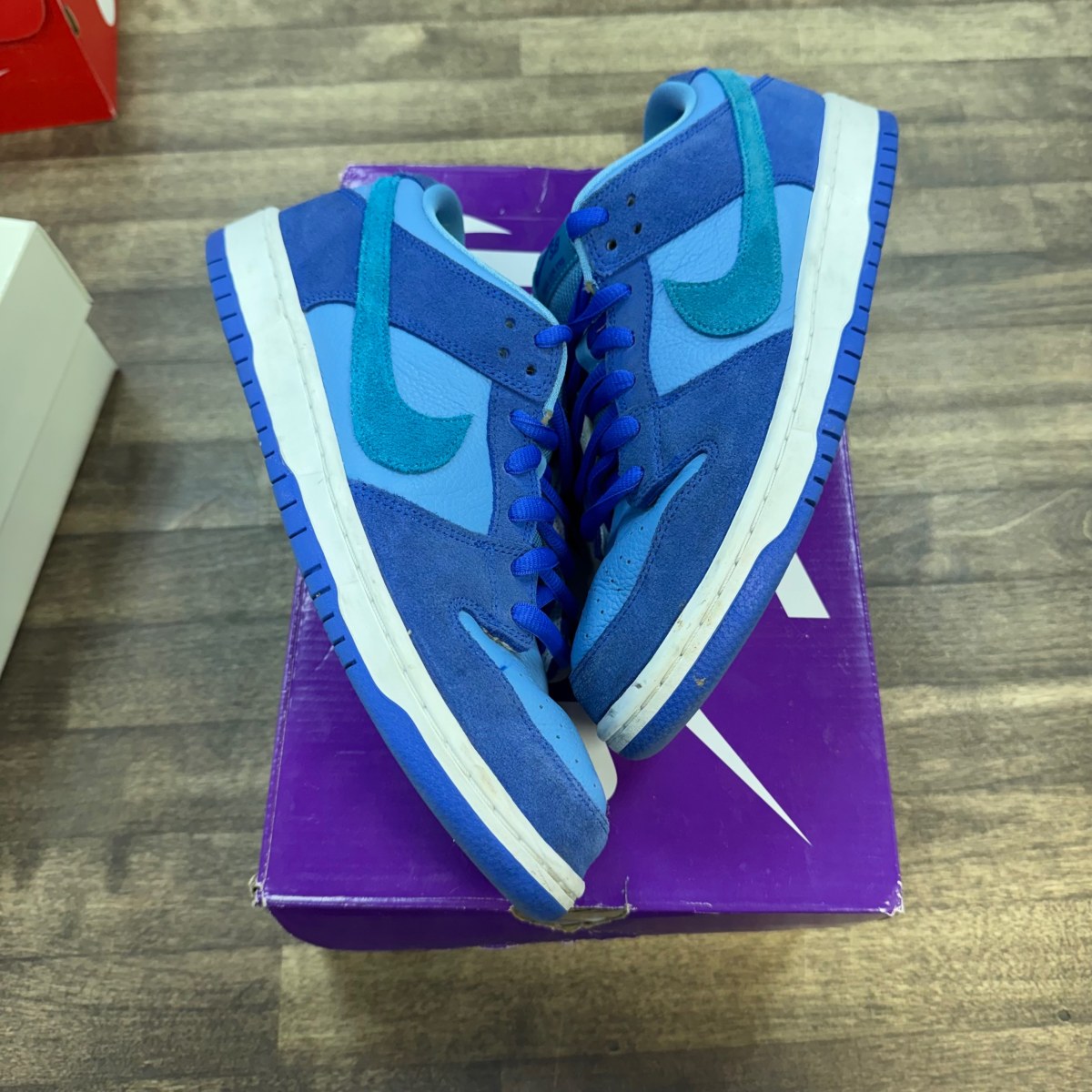 Nike SB Dunk Low Blue Raspberry - Image 1