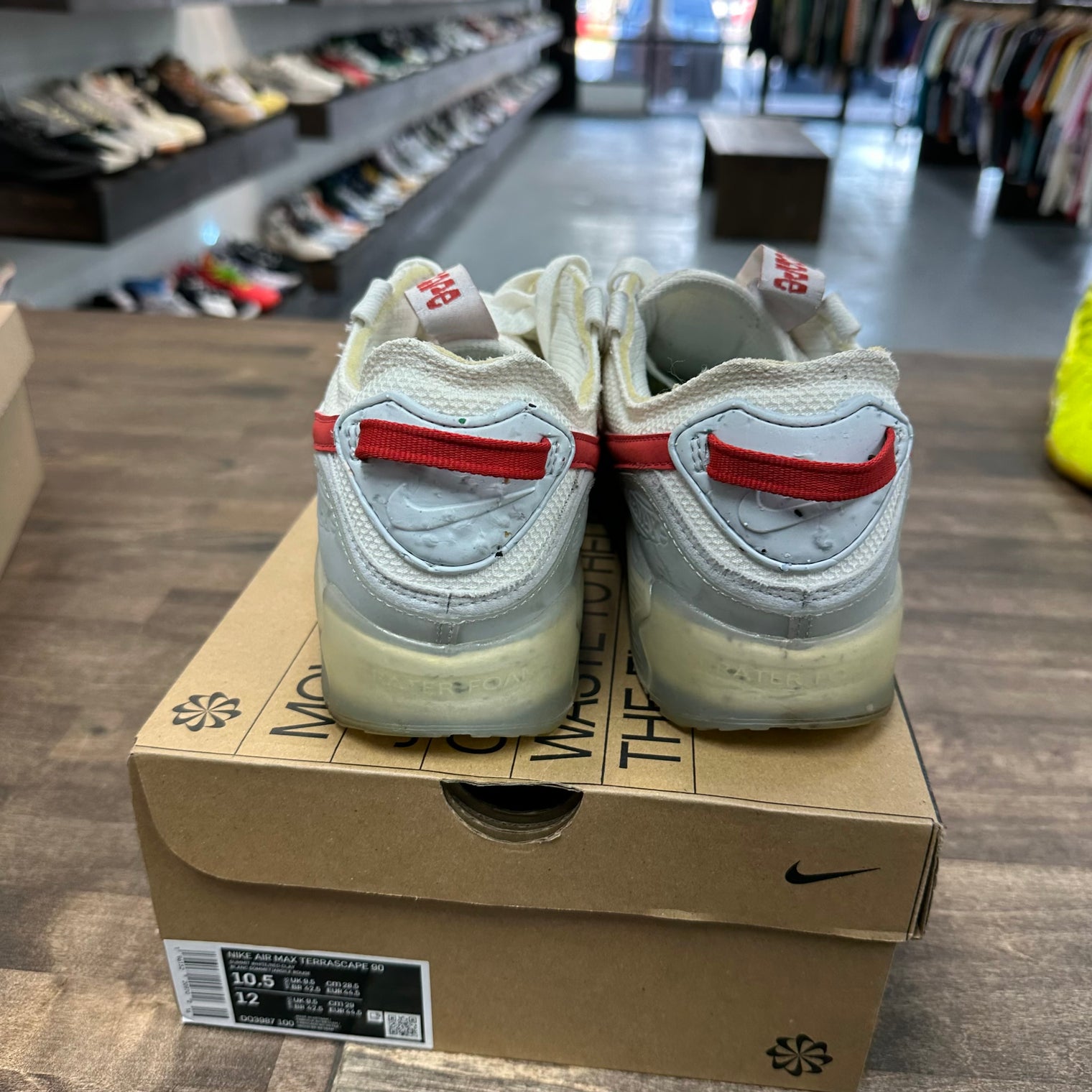 Summit White Red Clay Air Max Terrascape 90 (Used)