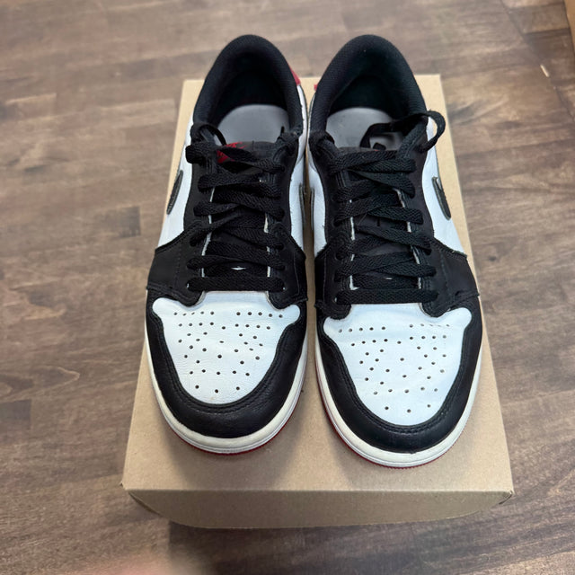 Black Toe Jordan 1 Low OG (USED, No Box)