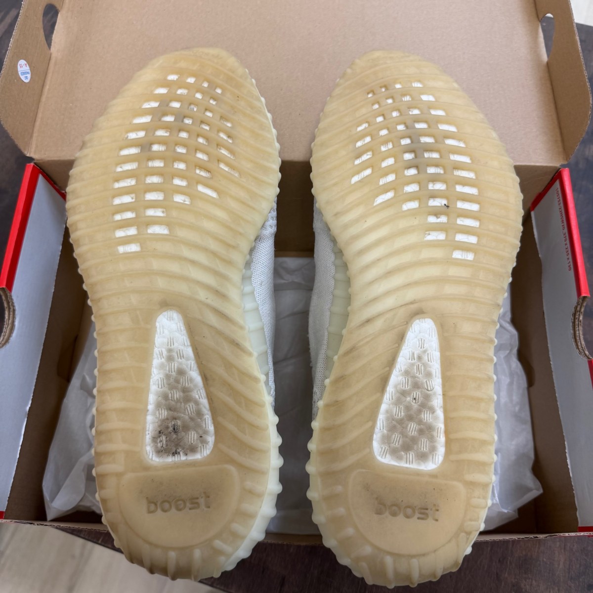 adidas Yeezy Boost 350 V2 Bone Size 13 (Pre-Owned) - Image 3