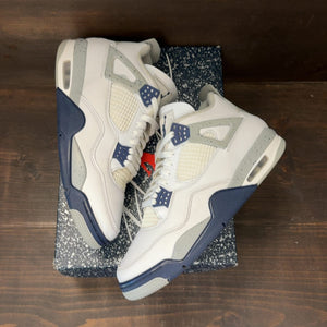 Jordan 4 Retro Midnight Navy Size 11 (Pre-Owned) - back