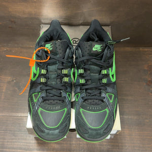 Nike Air Rubber Dunk Off-White Green Strike Size 9.5 (Pre-Owned) - tag