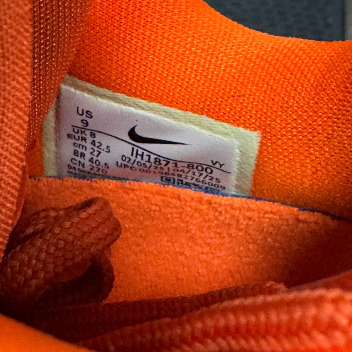Nike Kobe 6 Protro Total Orange Size 9 (Pre-Owned) - aux