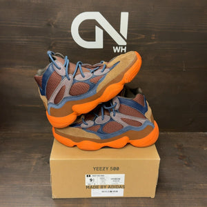 adidas Yeezy 500 High Tactile Orange Size 9.5 (Pre-Owned) - Image 1