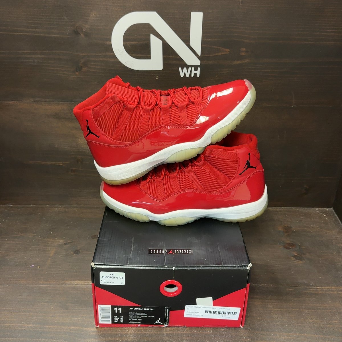 Jordan 11 Retro Win Like 96 Size 11 (Pre-Owned) - front