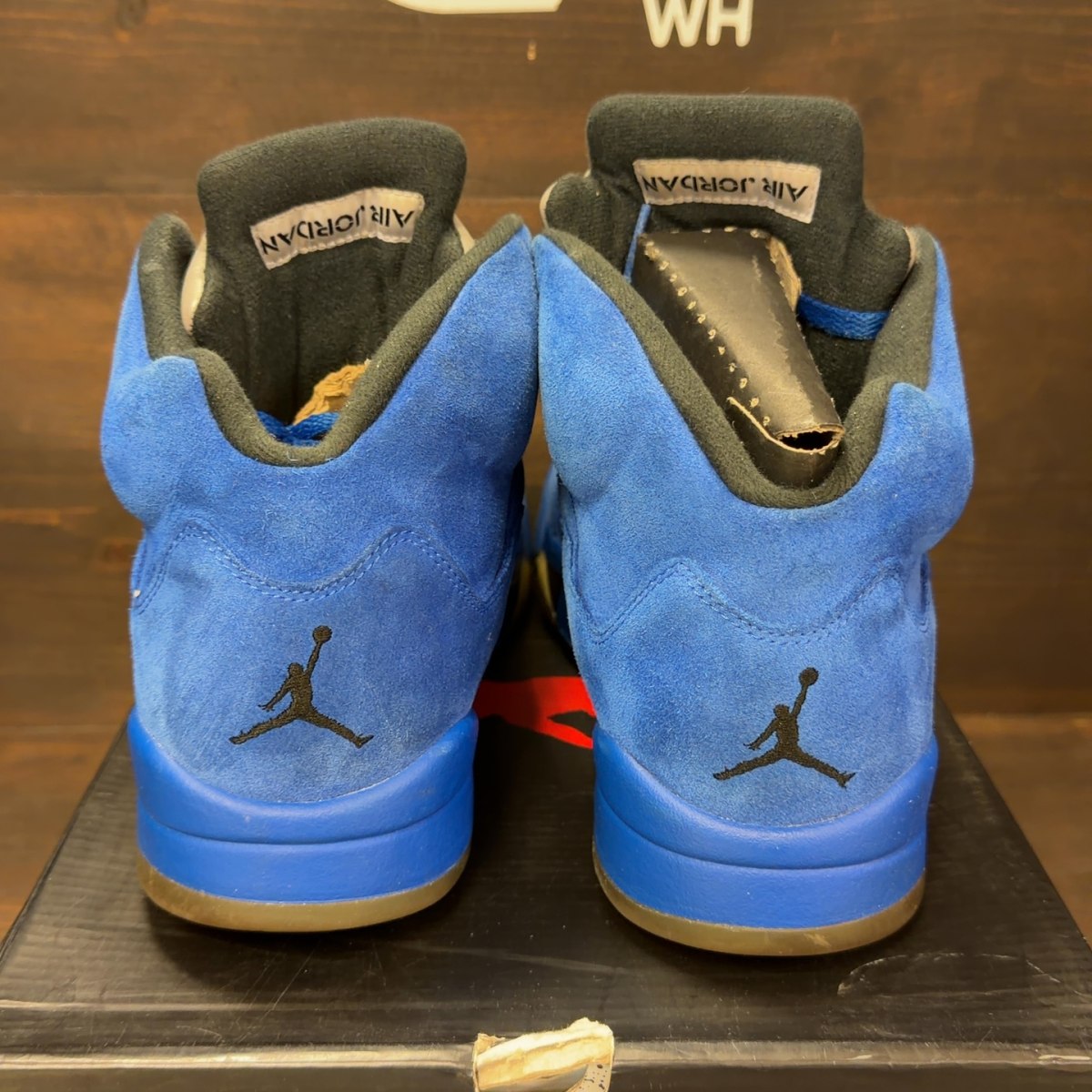 Jordan 5 Retro Blue Suede Size 12 (Pre-Owned) - Image 5