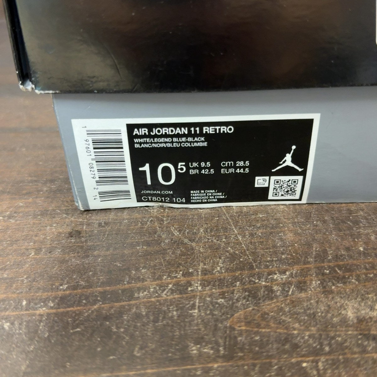Jordan 11 Retro Legend Blue (2024) Size 10.5 (Pre-Owned) - Image 7