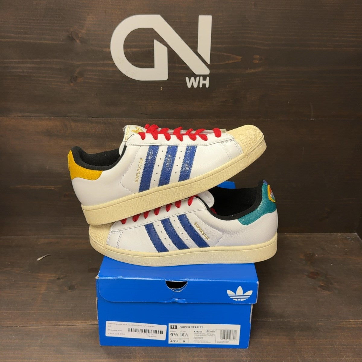 adidas Superstar II 404 Day (2026) Size 9.5 (Pre-Owned) - Image 1